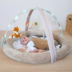 Bo Jungle Baby Playmat with Music for Newborns