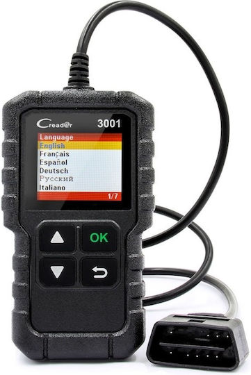 Tester Profesional Interfață Diagnoză Auto Launch Creader Multimarcă Obd2 Eobd Scanner Coduri Auto Cr3001