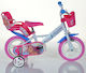 Dino Bikes Alyssa 12 Inch Kids' Bicycle BMX Pink