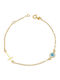 Savvas Design Women's Bracelet made of Gold 14K