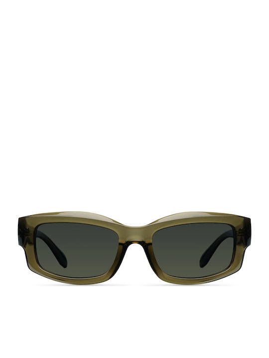 Meller Zuba Unisex Sunglasses with Green Horn-R...