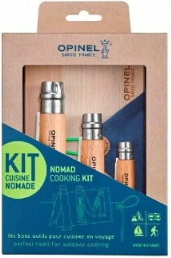 Opinel Nomad Cooking Kit Μαχαίρι Σετ 3τμχ