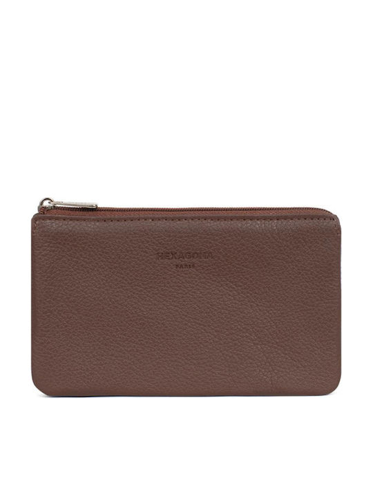 Hexagona Small Leather Women's Wallet Classic B...
