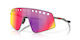 Oakley Fahrradbrillen Sweep Prizm mit Gray Rahmen und Mehrfarbigen Linsen