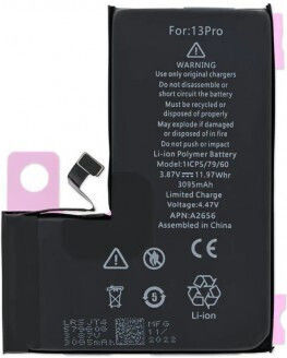 High Capacity Compatible Replacement Battery 3300mAh for iPhone 13 Pro