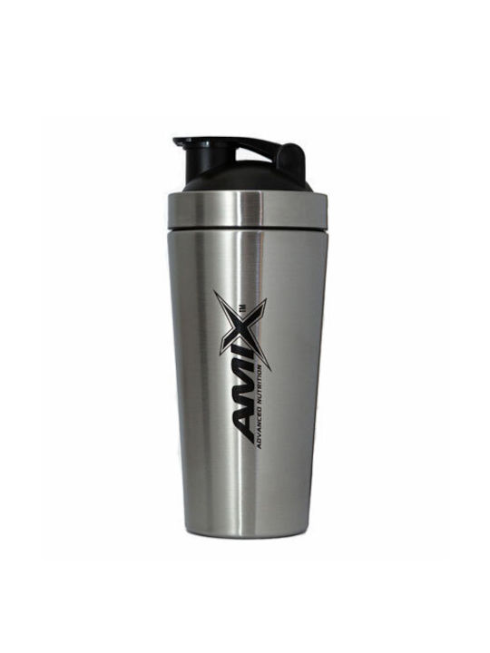 Amix Shaker Πρωτεΐνης 739ml Ανοξείδωτο Ασημί