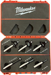 Φρέζες Ξύλο Milwaukee 12mm 6τμχ