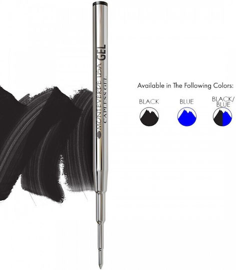 MontBlanc Capless 2 Ανταλλακτικά Μελάνια για Στυλό Medium Μπλε