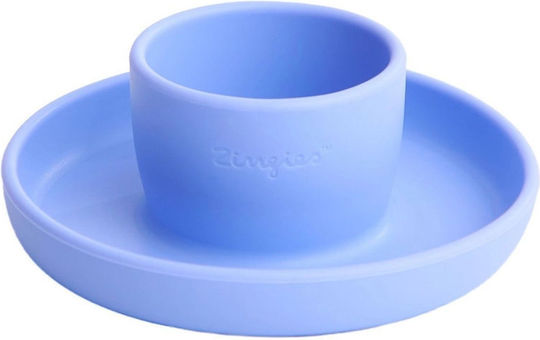 Zingies Παιδικό Σετ Φαγητοδοχείου Angie από Σιλικόνη 2τμχ