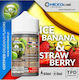Hexocell Flavor Shot 6ml/60ml 1τμχ Ice Banana & Strawberry