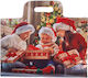 "merry Plastic Christmas Bag for Gift 38x12x26cm. 5pcs