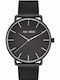 Paul Lorens Women's Watch with Black Metal Bracelet