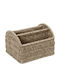 Espiel Set of Decorative Baskets Rattan Beige 19x16x13cm 3pcs