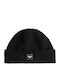 Valwood Beanie Fleece Beanie Knitted in Black color