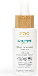 Zao Organic Makeup Pro-Age Excellence Serum Face with Hyaluronic Acid for Radiance
