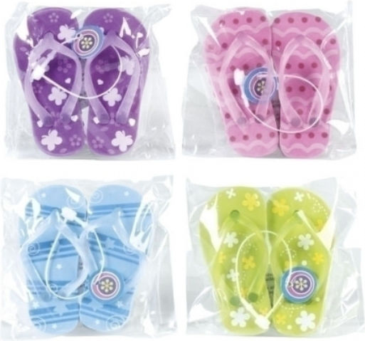 Brunnen Eraser for Pencil and Pen Flip flops (Μiscellaneous colours) 2pcs