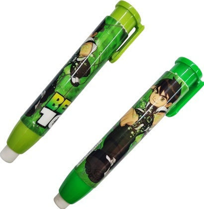 Gim Eraser for Pencil and Pen Ben 10 (Μiscellaneous Designs/Colors) 36pcs