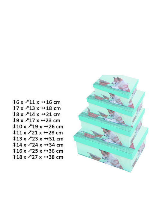 AGC Papier Aufbewahrungsbox mit Deckel κωδικό 10Stück