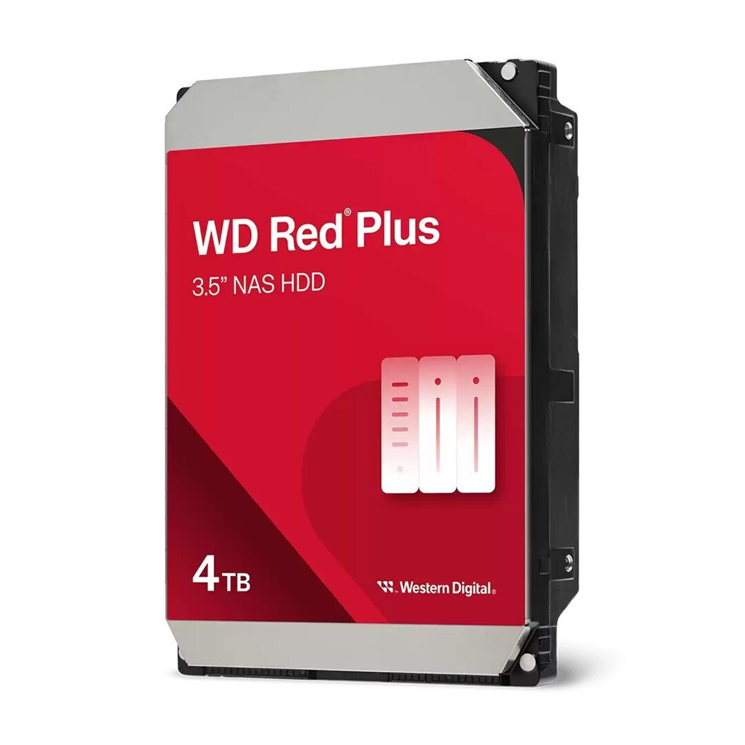 Western Digital Red Plus 4TB HDD Σκληρός Δίσκος 3.5