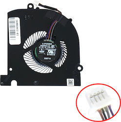 Ανεμιστηράκι Laptop Gpu Cooling Fan Msi Stealth 17m A12u A12ue Ms17r1 Ms-17r1 E322501301a87 Bs5005hs-u3i 17r1-g-cw-4p 4pin Κωδ.81613 Ανεμιστηράκι Laptop Gpu Cooling Fan Msi Stealth 17m A12u A12ue Ms17r1 Ms-17r1 E322501301a87 Bs5005hs-u3i 17r1-g-cw-4p 4pin Κωδ.81613