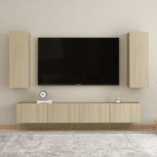 Висулка Шкаф за Дневна от ПДЧ Sonoma 80x30x30см