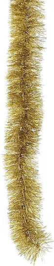 Iliadis Weihnachtliche Girlande Plastik Gold 270x10cm 1Stück