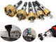 Haitronic Diamond Hole Saw Set Set Titanium Hole Saws 16-30mm HSS