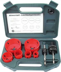 Mannesmann Σετ Ποτηροπρίονα Bi-Metal HSS 22mm έως 73mm Mannesmann Σετ Ποτηροπρίονα Bi-Metal HSS 22mm έως 73mm