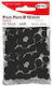 Meyco Pom Pom Craft Black with Diameter 25mm Set of 25pcs 196