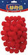 The Littlies Pom Pom Craft Red Set of 60pcs
