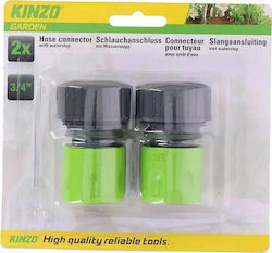Kinzo 8711252122298 Бърз конектор за водопроводна тръба 19мм
