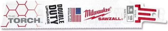 Milwaukee Torch Jig Saw Blade for Metal 300mm 5pcs 48475789