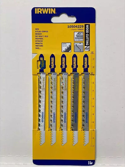 Irwin 10504229 Λάμες για Ξύλο 115mm 5τμχ