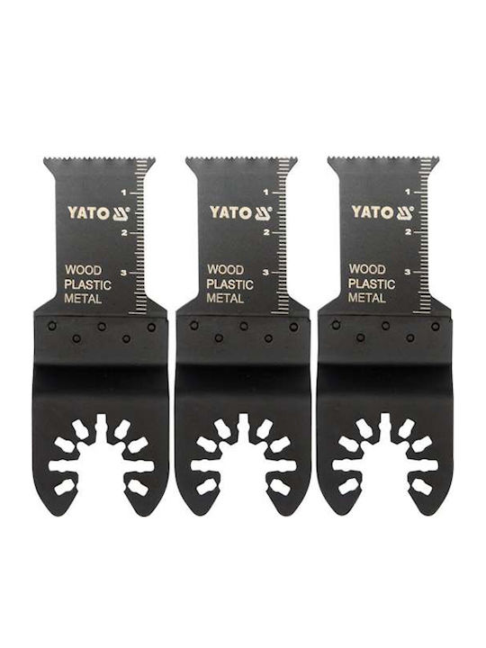 Yato YT-34684 Λάμες για Μέταλλο και Ξύλο 93mm 3τμχ