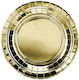 PartyDeco Плоча за парти TPP57019ME-GOLD