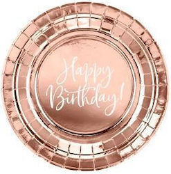 PartyDeco Happy Birthday Plate for Party