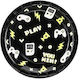PartyDeco Gamer Dinner Plates 6 pcs