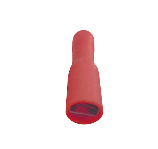 Adeleq Συρταρωτοί Ακροδέκτες με Μόνωση 1.5mm² Κόκκινο (515053) σε σετ των 10τμχ