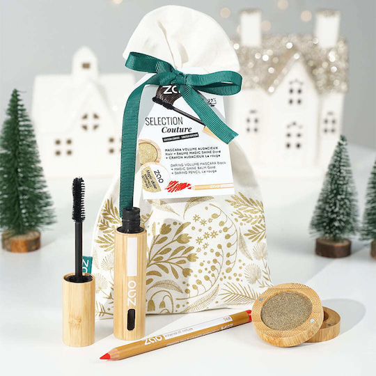 Zao Organic Makeup Couture Selection Σετ Μακιγιάζ για Πρόσωπο & Μάτια 3τμχ