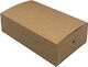 Хартиена Кутия Крафт 22x13x5.5см. Club Sandwich