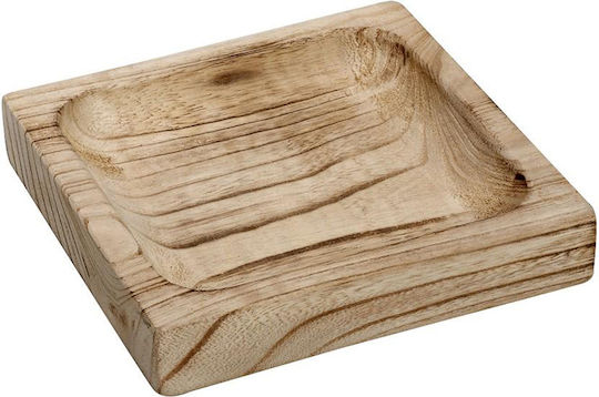 Espiel Πλατώ Σερβιρίσματος Ξύλινο 25x25x4εκ.