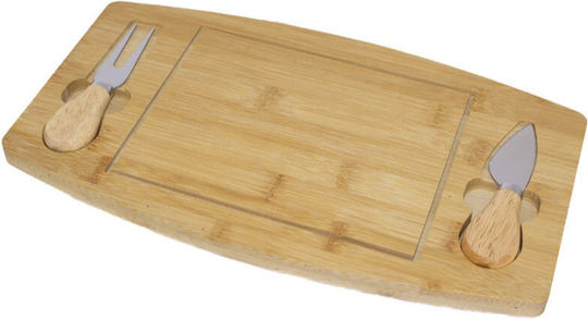 Platou de Servire pentru Brânzeturi Lemn 33x19x1.5buc 1buc