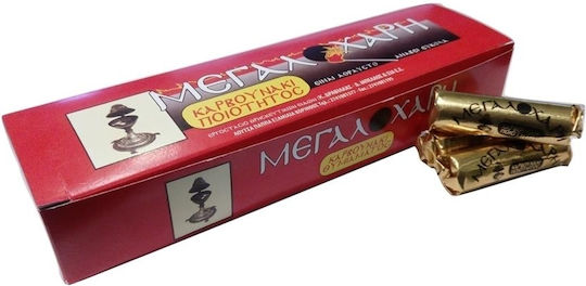 Small Incense Coal 1 Roll 6 Pieces Megalochari Quality Unbreakable Lights Easily