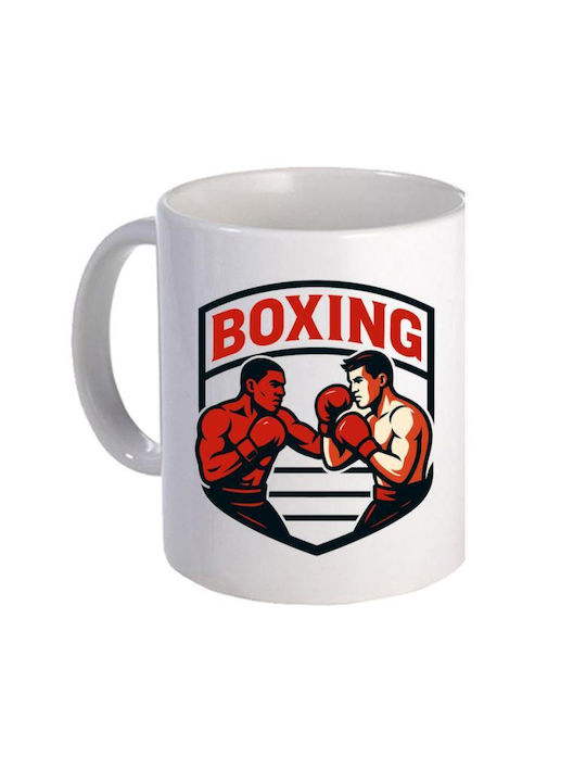 Storm Athletic Boxing Becher Keramik Weiß
