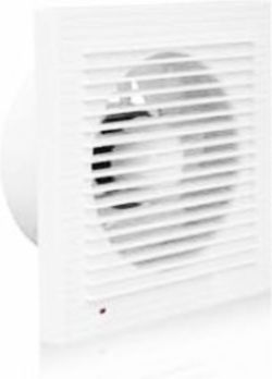 Fos me De perete Ventilator de Baie 100mm Alb