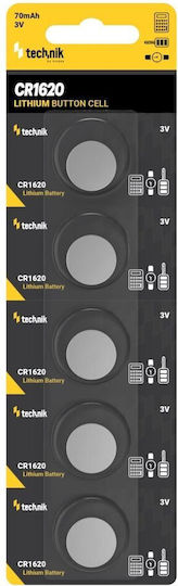 Technik Baterii Litiu pentru ceasuri CR1620 3V 5buc