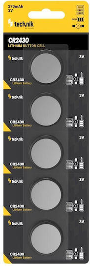 Technik Baterii Litiu pentru ceasuri CR2430 3V 5buc
