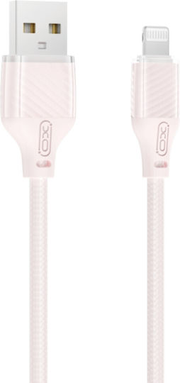 USB-A to Lightning Cable 18W Ροζ 1m 16.005.0399
