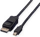 Value Cable DisplayPort male - mini DisplayPort male 1.5m Black (11.99.5638)