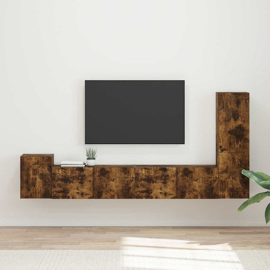 Животно помещение ТВ единица Smoked Oak Д30xШ31xВ100бр